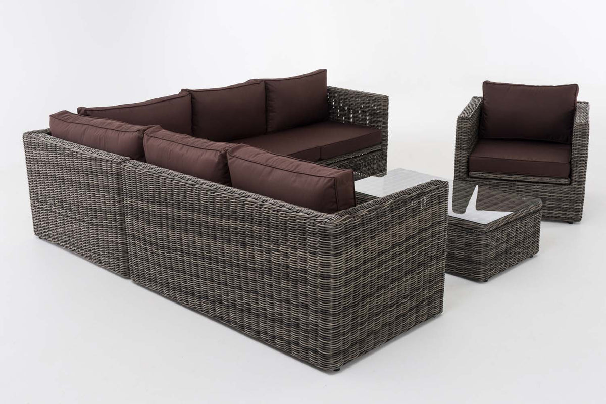 CLP Gartengarnitur Tibera 5mm Terrabraun – Produktabbildung 10