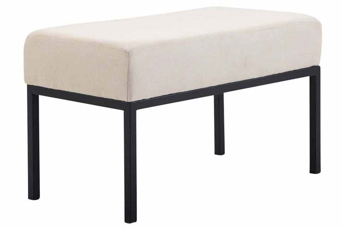 CLP 2er Sitzbank Newton Stoff schwarz – Produktabbildung 4