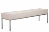 CLP 4er Sitzbank Newton Stoff edelstahl – Produktabbildung 4