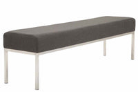 CLP 4er Sitzbank Newton Stoff edelstahl – Produktabbildung 6