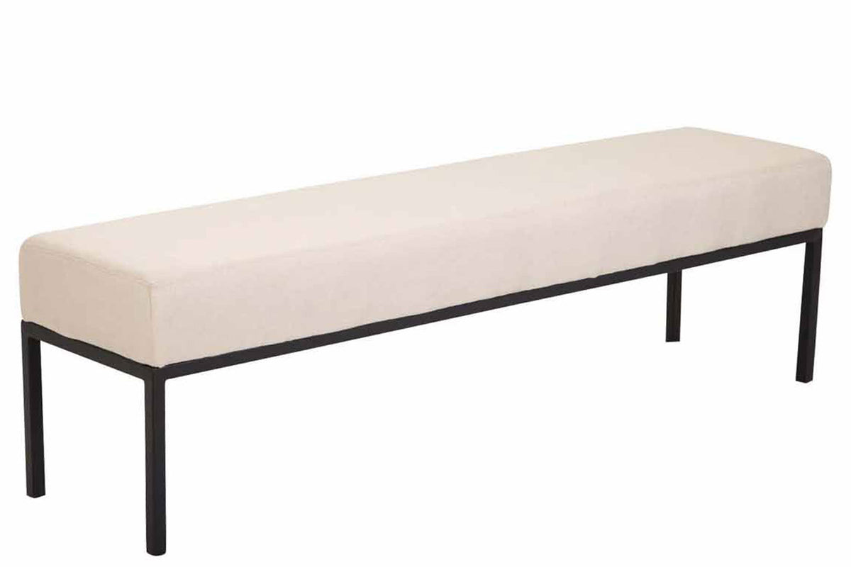 CLP 4er Sitzbank Newton Stoff schwarz – Produktabbildung 4