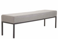 CLP 4er Sitzbank Newton Stoff schwarz – Produktabbildung 10