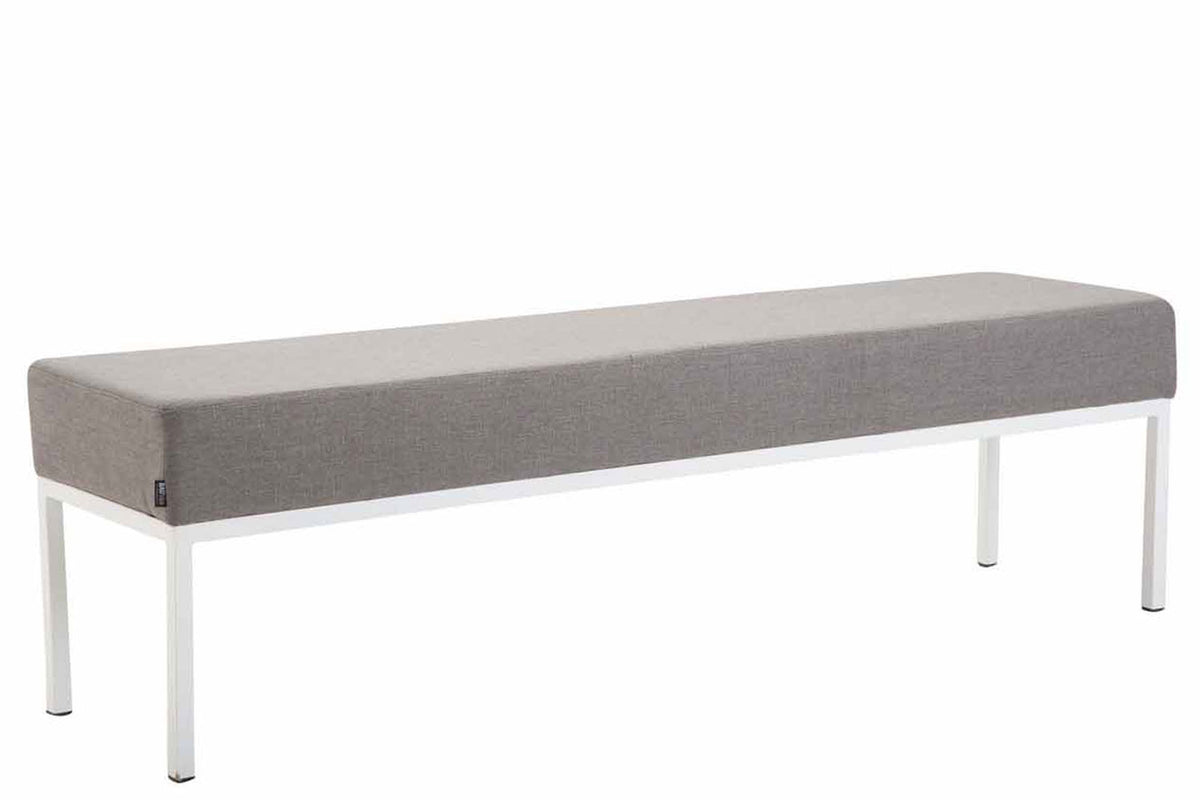 CLP 4er Sitzbank Newton Stoff weiß – Produktabbildung 10