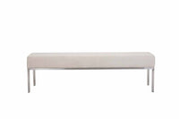 CLP 4er Sitzbank Newton Stoff edelstahl – Produktabbildung 5