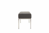 CLP 4er Sitzbank Newton Stoff edelstahl – Produktabbildung 8