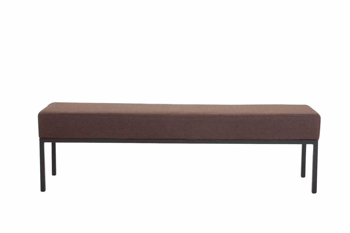 CLP 4er Sitzbank Newton Stoff schwarz – Produktabbildung 2