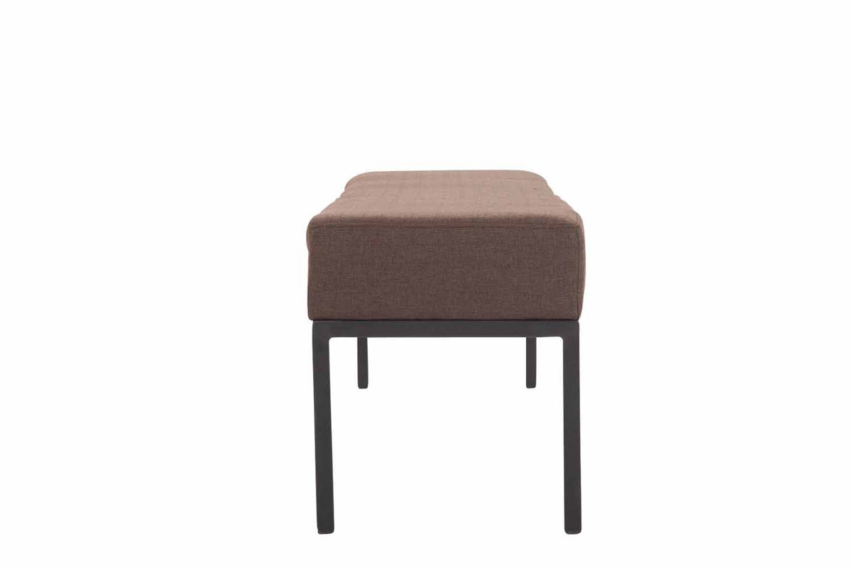 CLP 4er Sitzbank Newton Stoff schwarz – Produktabbildung 3