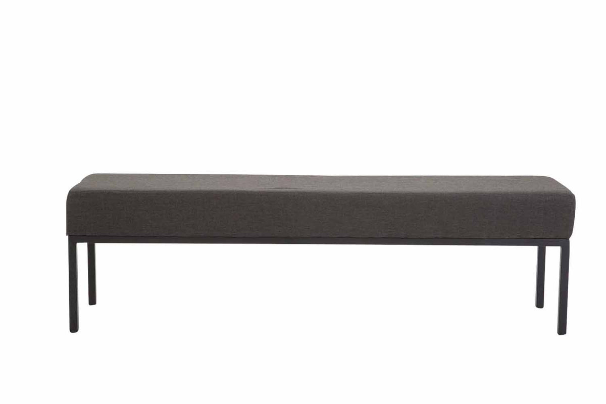 CLP 4er Sitzbank Newton Stoff schwarz – Produktabbildung 8