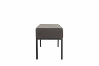CLP 4er Sitzbank Newton Stoff schwarz – Produktabbildung 9