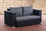 CLP 2er Sofa Provence / Sunset Eisengrau – Produktabbildung 8