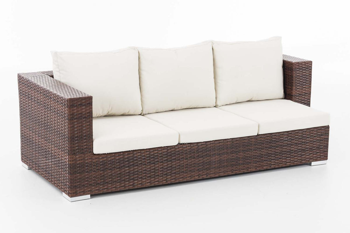 CLP 3er Sofa Provence Cremeweiß – Produktabbildung 2