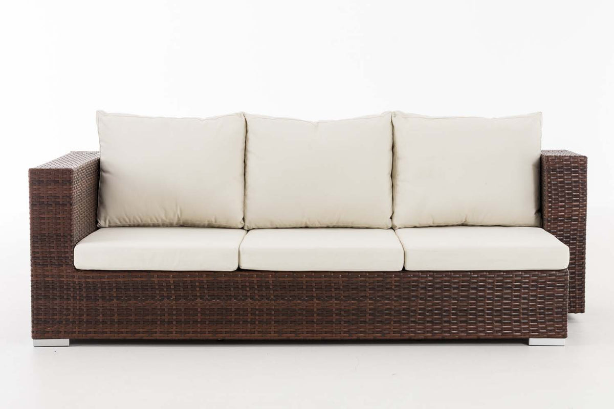CLP 3er Sofa Provence Cremeweiß – Produktabbildung 3