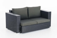 CLP 2er Sofa Provence / Sunset Anthrazit – Produktabbildung 9