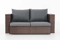 CLP 2er Sofa Provence / Sunset Eisengrau – Produktabbildung 3