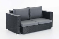 CLP 2er Sofa Provence / Sunset Eisengrau – Produktabbildung 9