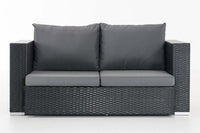 CLP 2er Sofa Provence / Sunset Eisengrau – Produktabbildung 10
