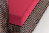 CLP 2er Sofa Provence / Sunset Rubinrot – Produktabbildung 6