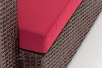 CLP 2er Sofa Provence / Sunset Rubinrot – Produktabbildung 6