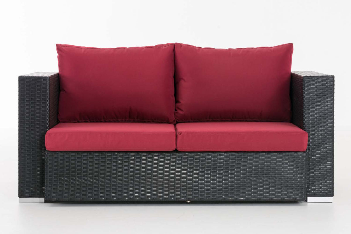 CLP 2er Sofa Provence / Sunset Rubinrot – Produktabbildung 10