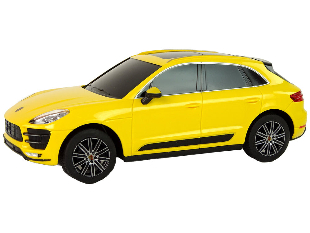 R/C Porsche Macan Turbo Car 1:24 Rastar Yellow (2)
