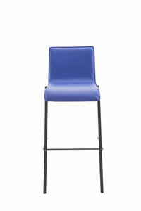 CLP Barhocker Kado Kunstleder Square Flach schwarz – Produktabbildung 2