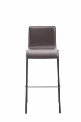 CLP Barhocker Kado Kunstleder Square Flach schwarz – Produktabbildung 5