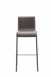 CLP Barhocker Kado Kunstleder Square Flach schwarz – Produktabbildung 5