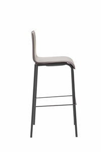 CLP Barhocker Kado Kunstleder Square Flach schwarz – Produktabbildung 6