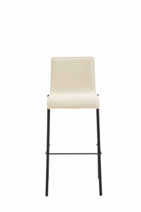 CLP Barhocker Kado Kunstleder Square Flach schwarz – Produktabbildung 8