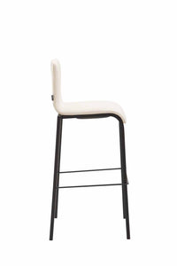 CLP Barhocker Kado Kunstleder Square Flach schwarz – Produktabbildung 9