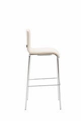 CLP Barhocker Kado Stoff Rund Flach chrom – Produktabbildung 6