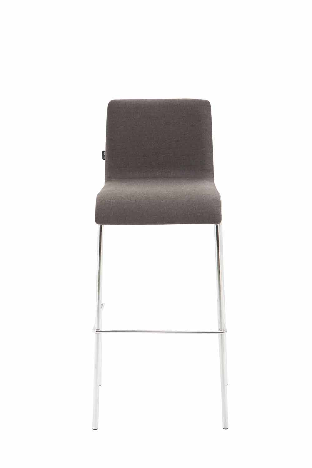 CLP Barhocker Kado Stoff Rund Flach chrom – Produktabbildung 8