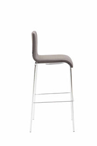 CLP Barhocker Kado Stoff Rund Flach chrom – Produktabbildung 9