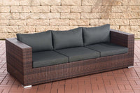 CLP 3er Sofa Casablanca anthrazit