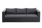 CLP 3er Sofa Casablanca eisengrau – Produktabbildung 9