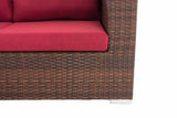 CLP 3er Sofa Casablanca rubinrot – Produktabbildung 6