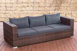 CLP 3er Sofa Casablanca eisengrau