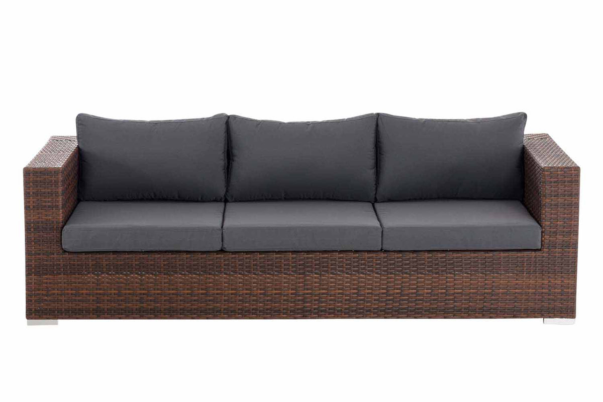 CLP 3er Sofa Casablanca eisengrau – Produktabbildung 3