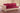 CLP 3er Sofa Provence rubinrot
