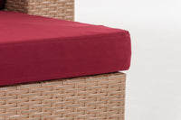 CLP 3er Sofa Provence rubinrot – Produktabbildung 6