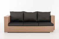 CLP 3er Sofa Provence anthrazit – Produktabbildung 3