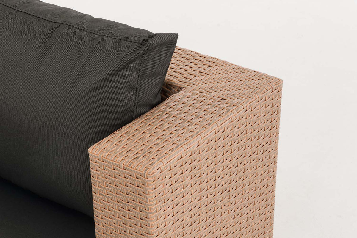 CLP 3er Sofa Provence anthrazit – Produktabbildung 5