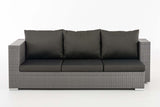 CLP 3er Sofa Provence anthrazit – Produktabbildung 10