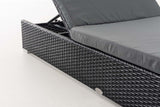 CLP 2x Sonnenliege Nadi mit Tisch eisengrau – Produktabbildung 4