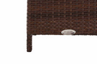 CLP Hocker Vilato Flachrattan, eisengrau – Produktabbildung 6