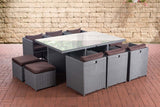 CLP Sitzgruppe Maui terrabraun – Produktabbildung 10