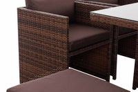 CLP Sitzgruppe Maui terrabraun – Produktabbildung 6