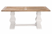 CLP Esstisch Severus 200x100x78 weiß – Produktabbildung 2