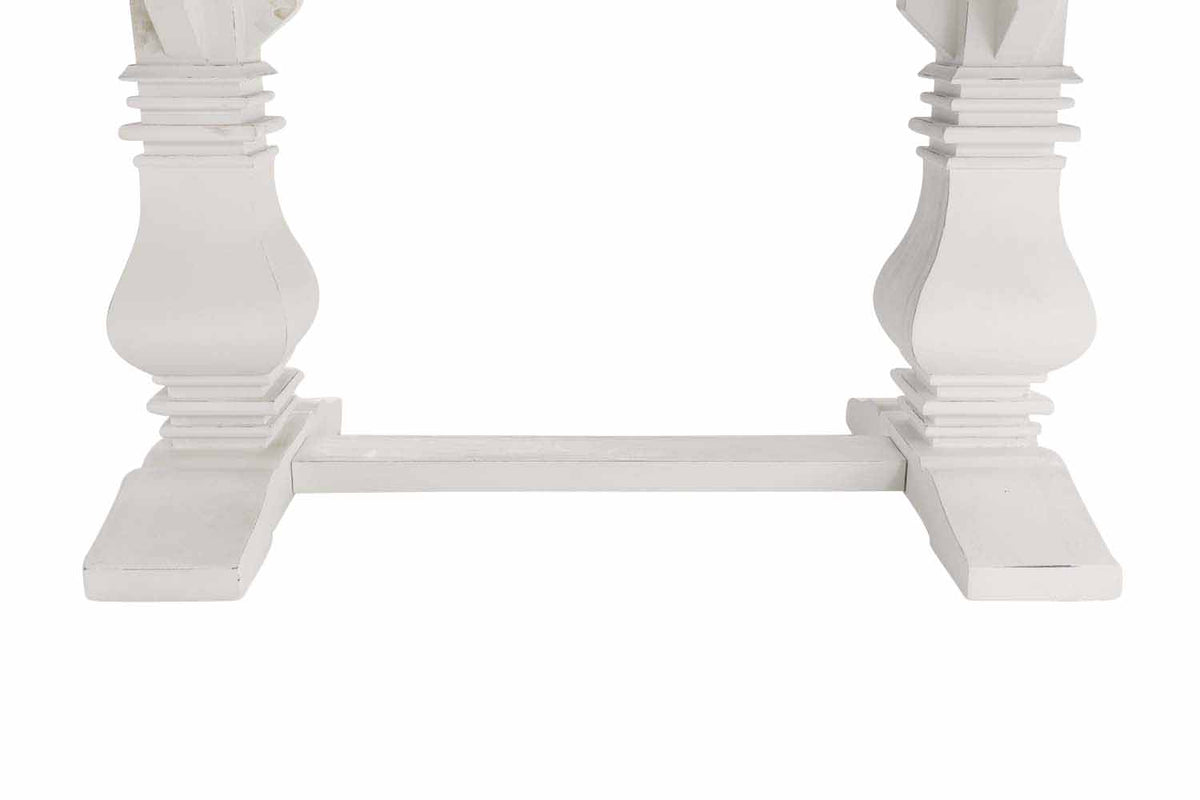 CLP Esstisch Severus 200x100x78 weiß – Produktabbildung 7