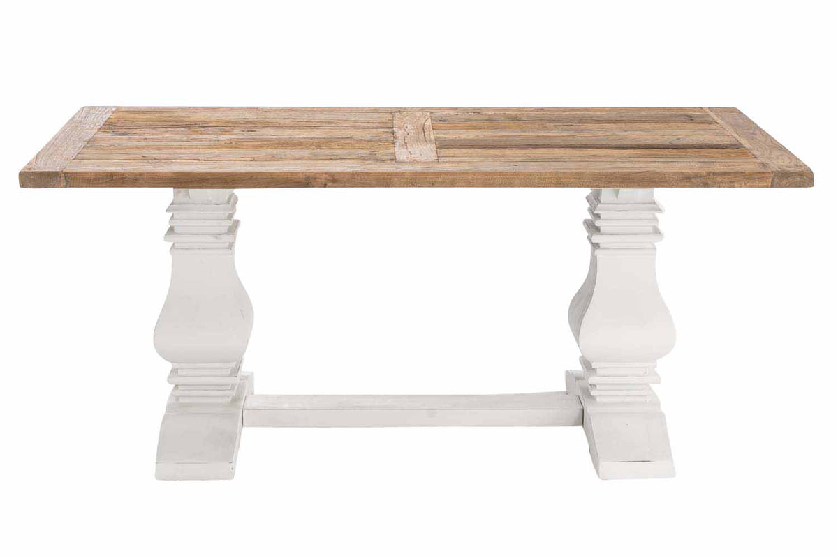 CLP Esstisch Severus 240x100x78 weiß – Produktabbildung 2